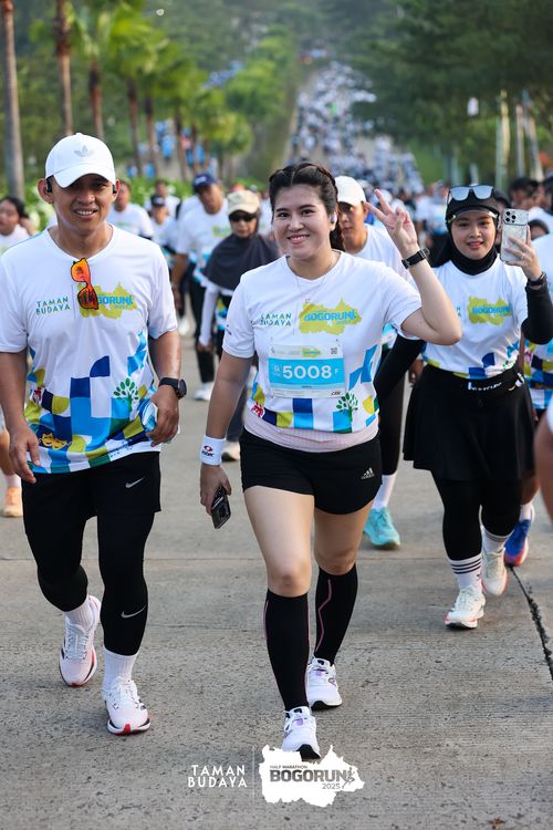 Race photo from Taman Budaya x BOGORUN 2025