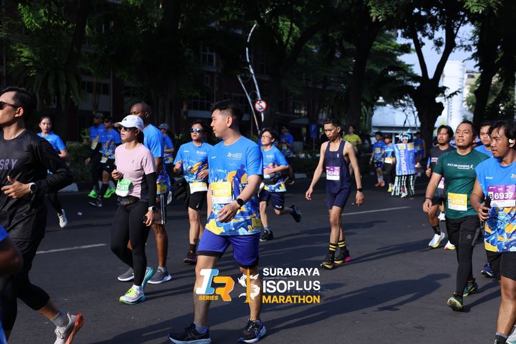 Race photo from SURABAYA ISOPLUS MARATHON 2025