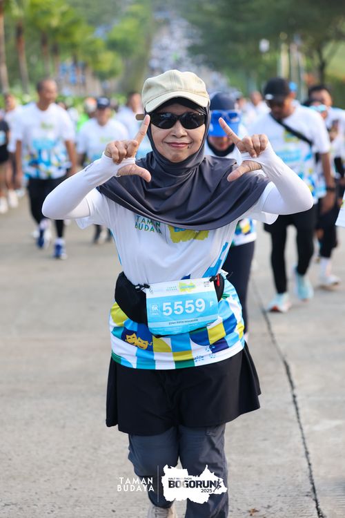Race photo from Taman Budaya x BOGORUN 2025