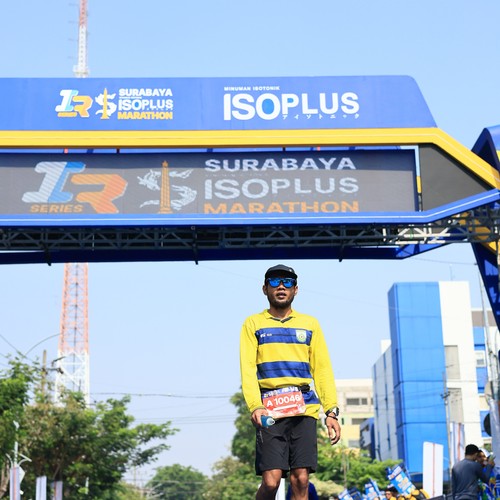 Race photo from SURABAYA ISOPLUS MARATHON 2026
