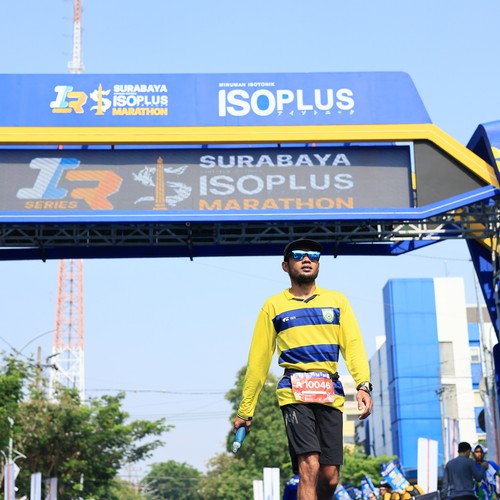 Race photo from SURABAYA ISOPLUS MARATHON 2026