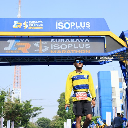 Race photo from SURABAYA ISOPLUS MARATHON 2026