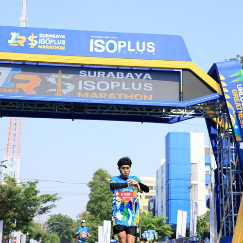Race photo from SURABAYA ISOPLUS MARATHON 2026