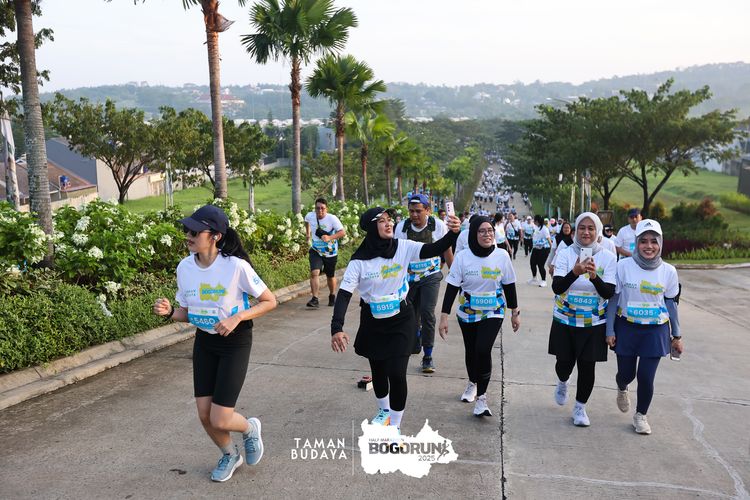 Race photo from Taman Budaya x BOGORUN 2025