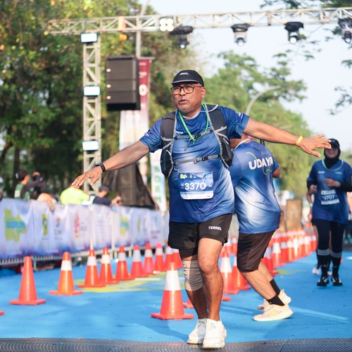 Race photo from BOGORUN 2026