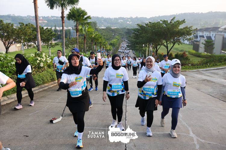 Race photo from Taman Budaya x BOGORUN 2025