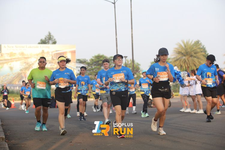Race photo from ISOPLUS RUN 2025 - JAKARTA