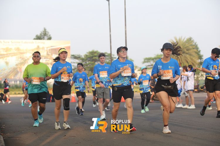 Race photo from ISOPLUS RUN 2025 - JAKARTA