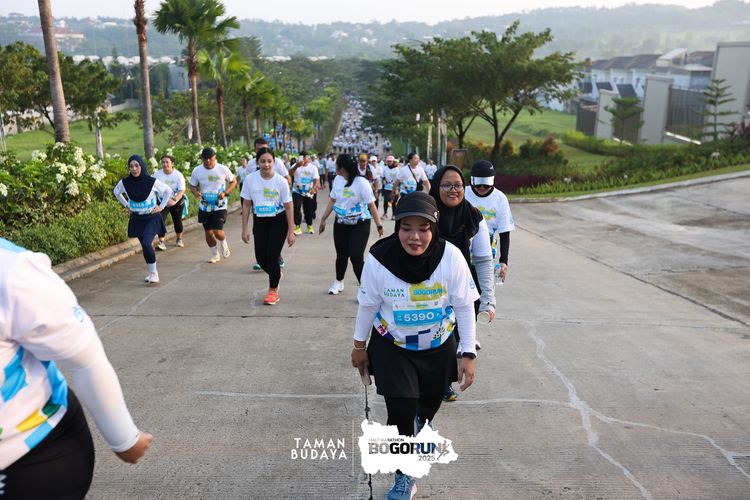 Race photo from Taman Budaya x BOGORUN 2025