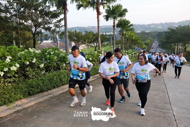 Race photo from Taman Budaya x BOGORUN 2025