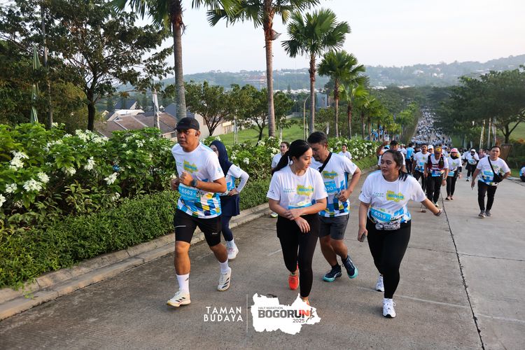 Race photo from Taman Budaya x BOGORUN 2025