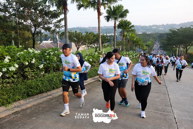 Race photo from Taman Budaya x BOGORUN 2025