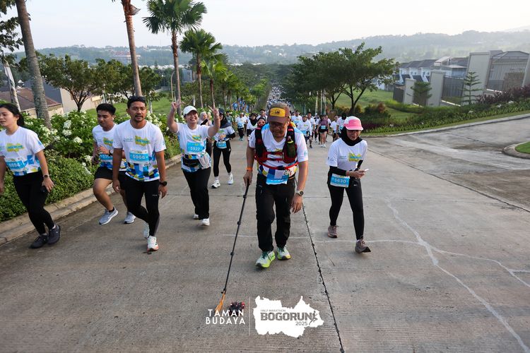 Race photo from Taman Budaya x BOGORUN 2025