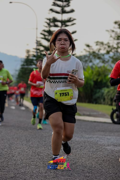 Race photo from CISANGKAN KBP CITY RUN 2025