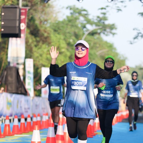 Race photo from BOGORUN 2026