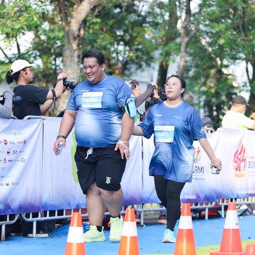 Race photo from BOGORUN 2026