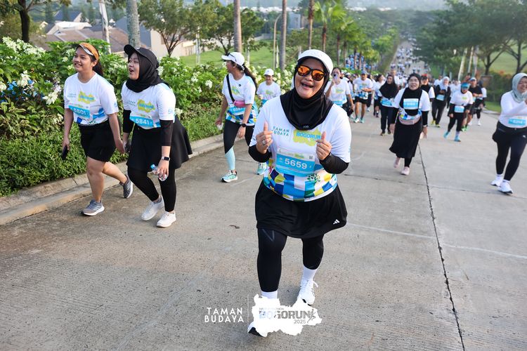 Race photo from Taman Budaya x BOGORUN 2025