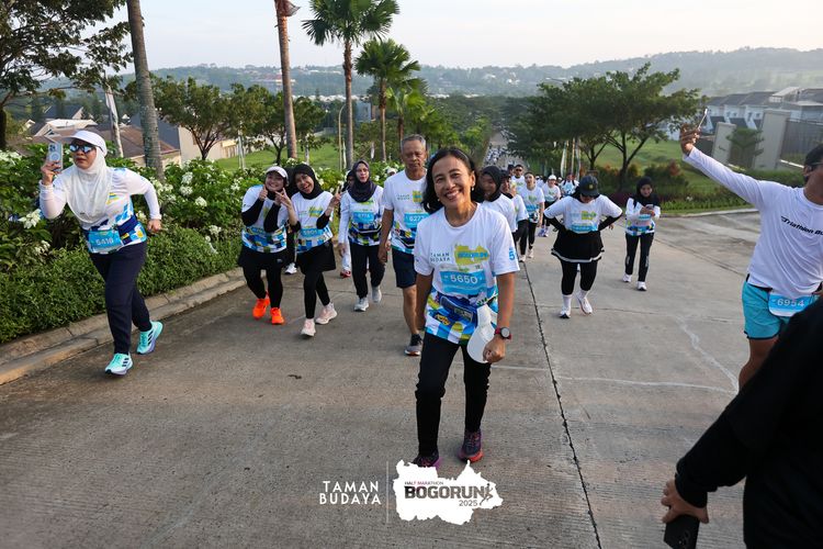 Race photo from Taman Budaya x BOGORUN 2025