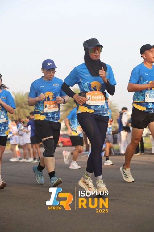 Race photo from ISOPLUS RUN 2025 - JAKARTA