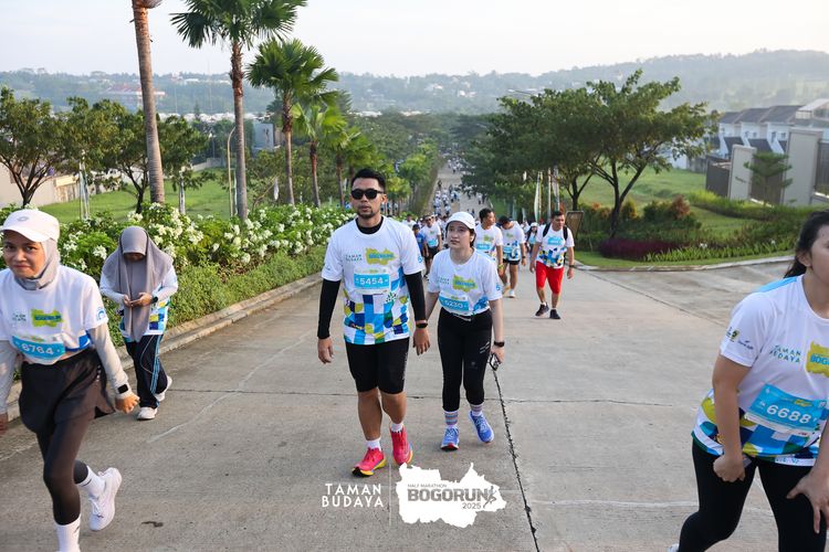 Race photo from Taman Budaya x BOGORUN 2025