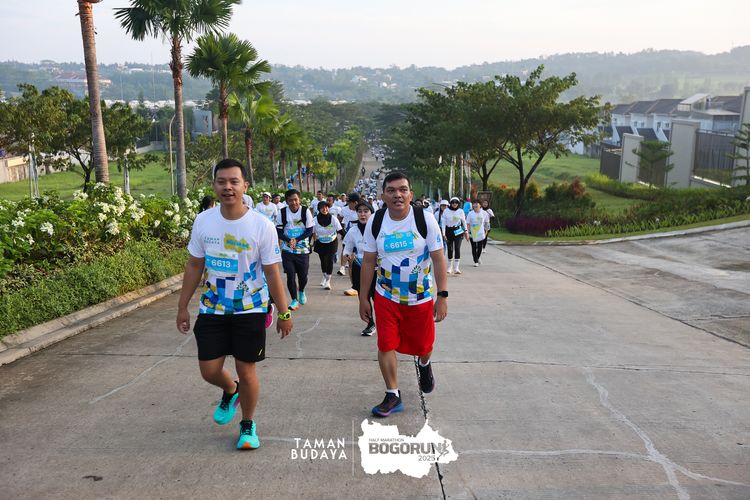 Race photo from Taman Budaya x BOGORUN 2025