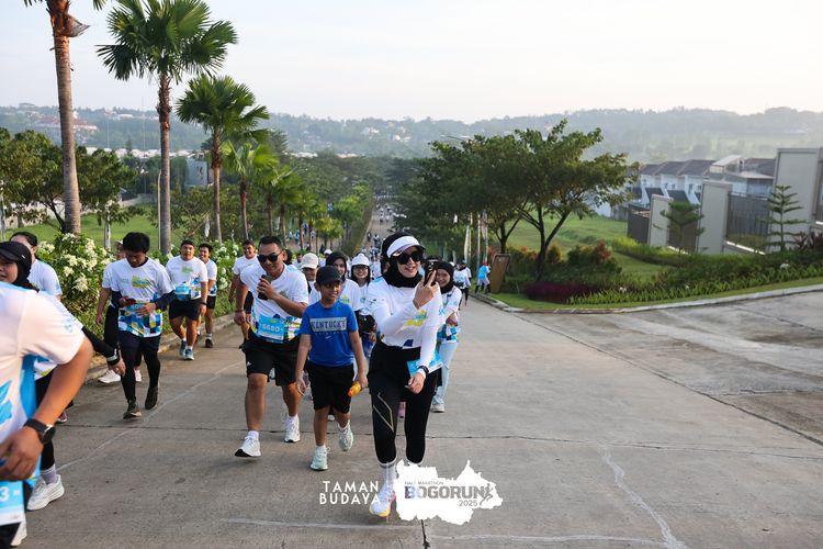 Race photo from Taman Budaya x BOGORUN 2025