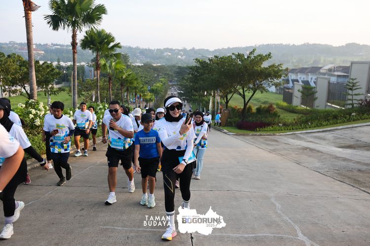 Race photo from Taman Budaya x BOGORUN 2025