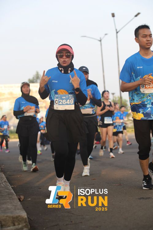 Race photo from ISOPLUS RUN 2025 - JAKARTA