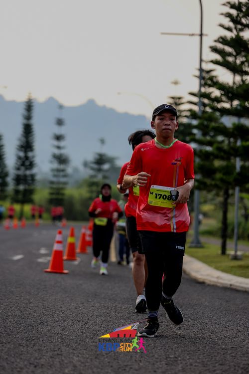 Race photo from CISANGKAN KBP CITY RUN 2025
