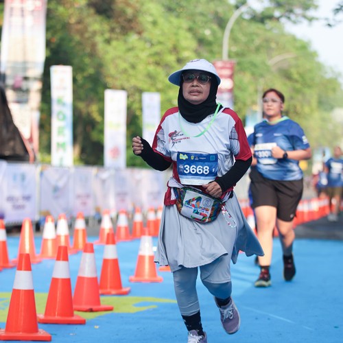 Race photo from BOGORUN 2026