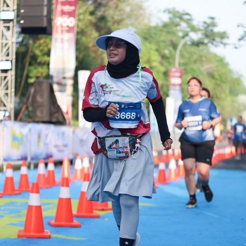 Race photo from BOGORUN 2026
