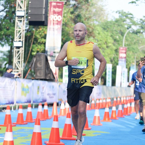Race photo from BOGORUN 2026