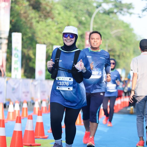 Race photo from BOGORUN 2026