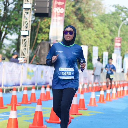 Race photo from BOGORUN 2026