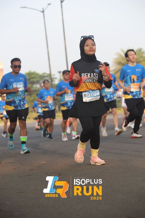 Race photo from ISOPLUS RUN 2025 - JAKARTA