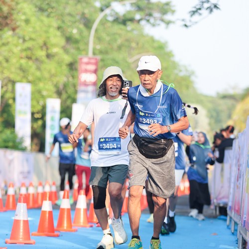 Race photo from BOGORUN 2026