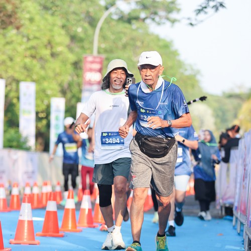 Race photo from BOGORUN 2026