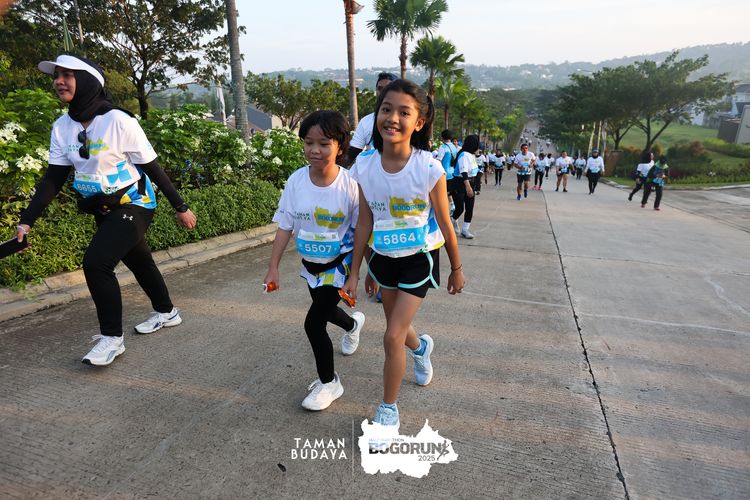 Race photo from Taman Budaya x BOGORUN 2025