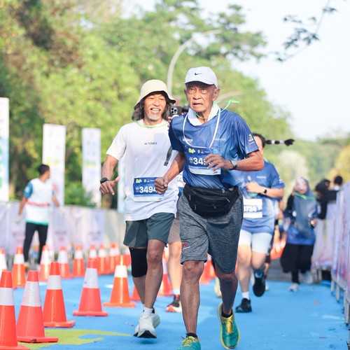 Race photo from BOGORUN 2026