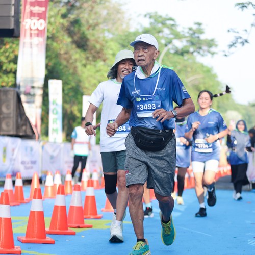 Race photo from BOGORUN 2026
