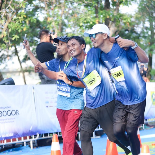 Race photo from BOGORUN 2026