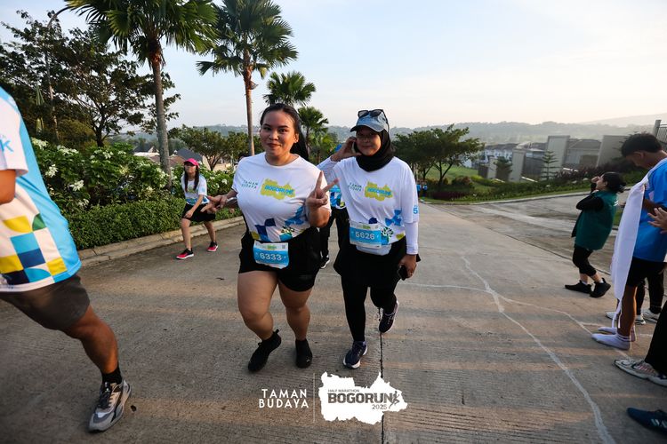 Race photo from Taman Budaya x BOGORUN 2025