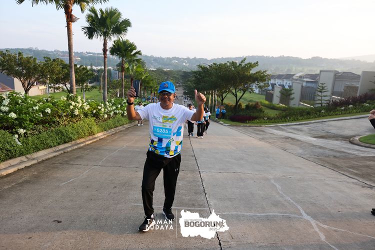 Race photo from Taman Budaya x BOGORUN 2025