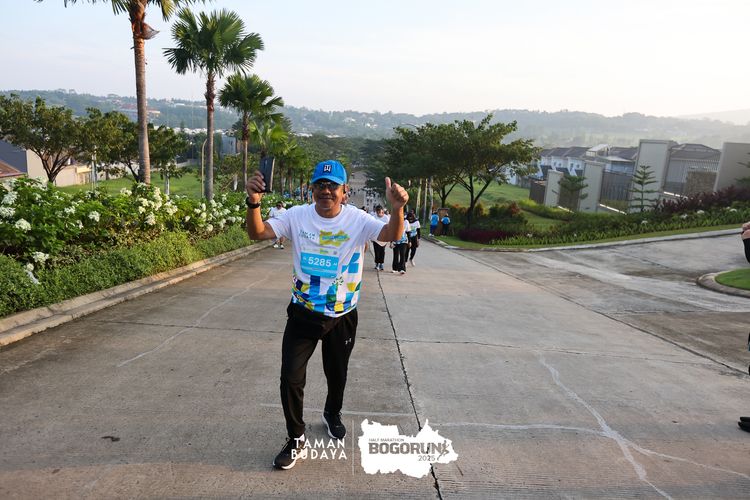 Race photo from Taman Budaya x BOGORUN 2025
