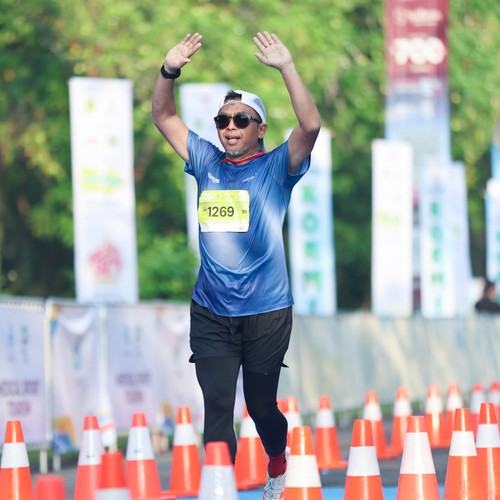 Race photo from BOGORUN 2026