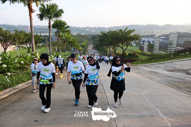 Race photo from Taman Budaya x BOGORUN 2025