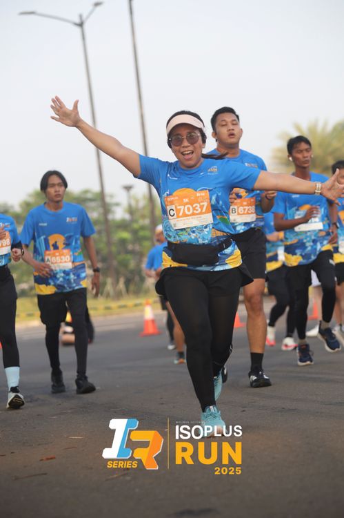Race photo from ISOPLUS RUN 2025 - JAKARTA