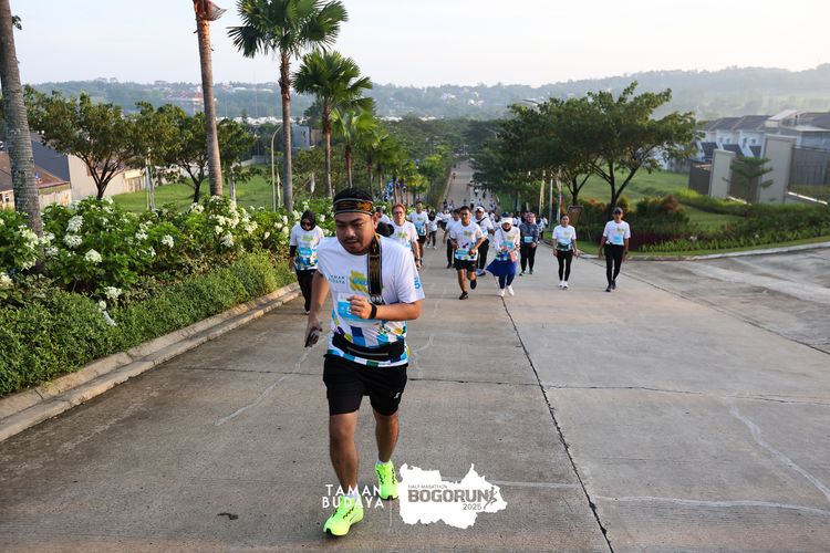 Race photo from Taman Budaya x BOGORUN 2025
