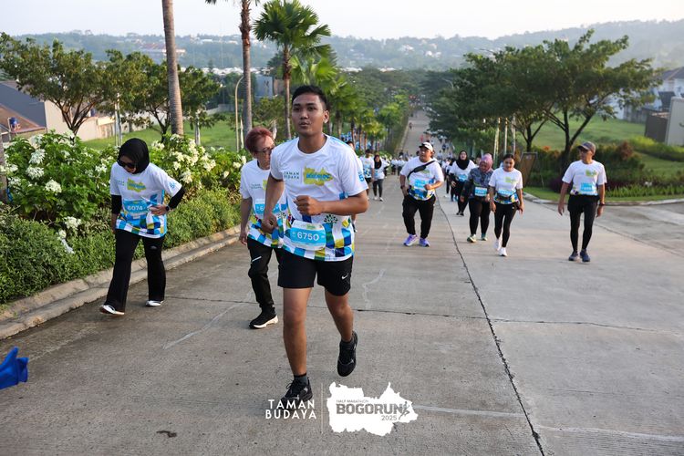Race photo from Taman Budaya x BOGORUN 2025