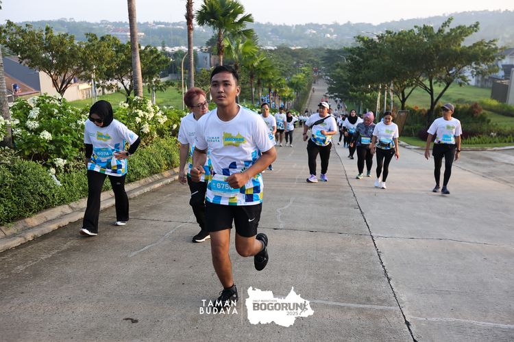 Race photo from Taman Budaya x BOGORUN 2025